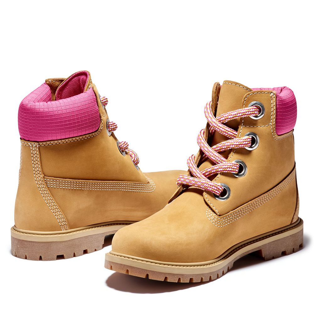 Botas 6-Inch Timberland Argentina Mujer - 6-Inch Heritage Waterproof - Marrones - TCIGVR-950